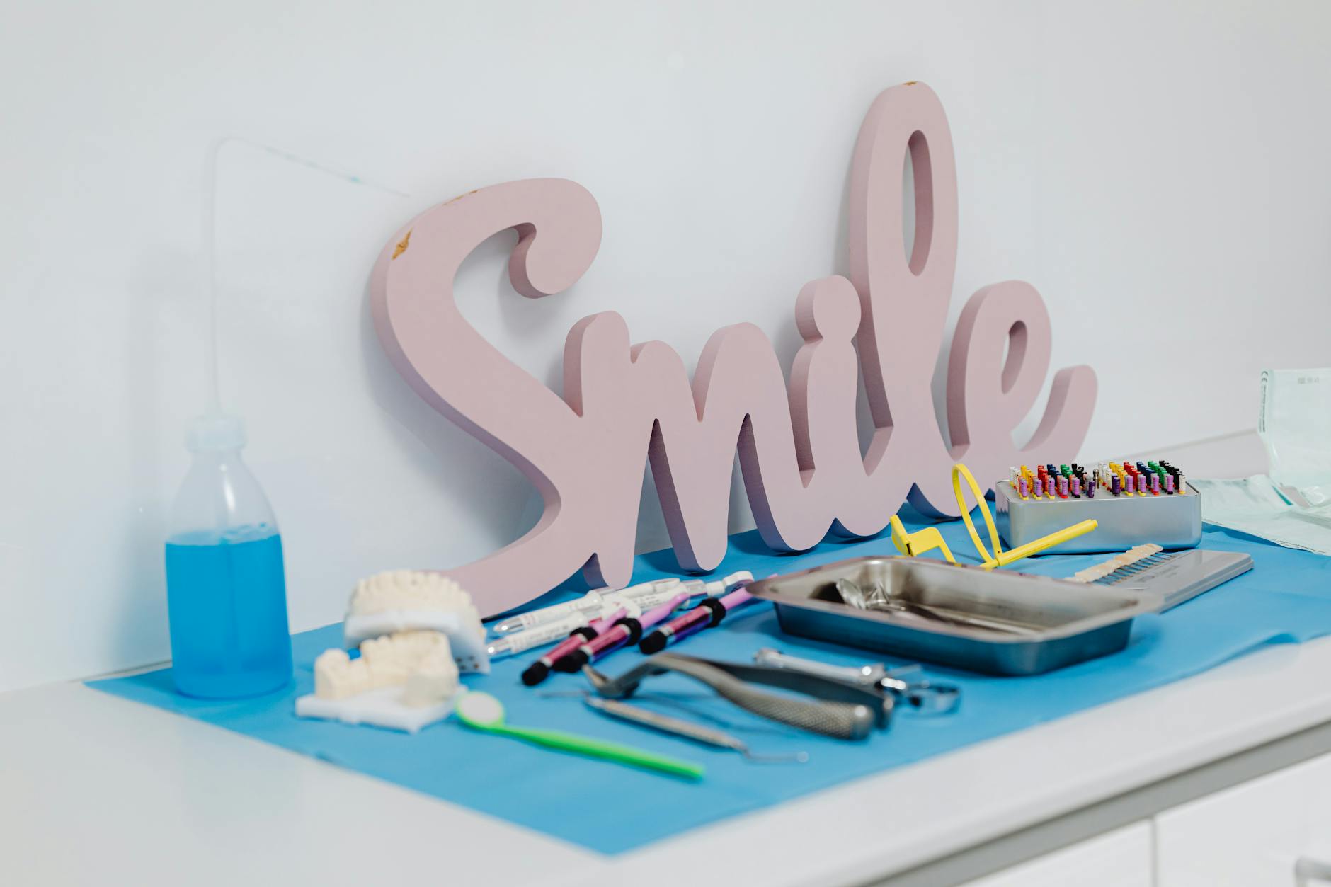 Child in a medical setting, not related to dental socket preservation